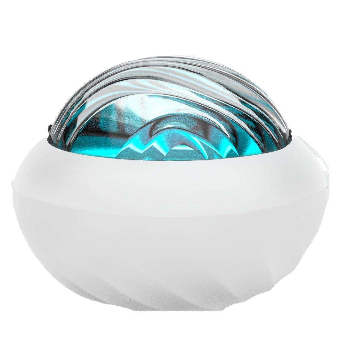 Petite lampe de projection soucoupe volante ciel étoilé aurores boréales