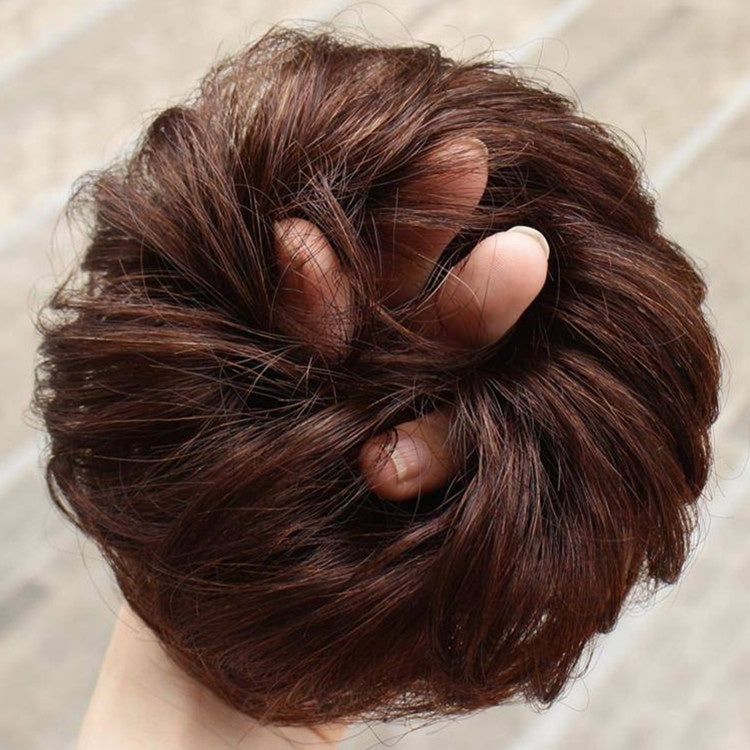 Bandeau pour cheveux de perruque Bandeau pour cheveux en chignon Simulation mate moelleuse