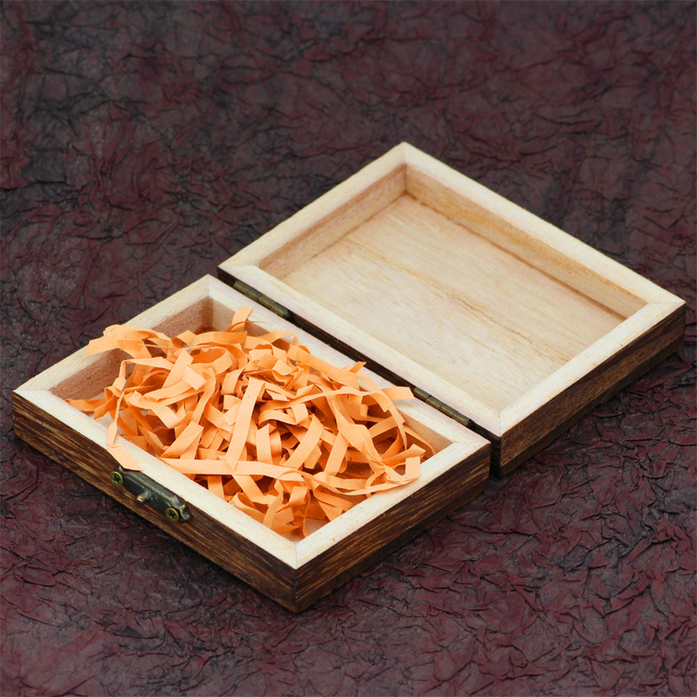 Coffret en bois massif vintage pour colliers, pendentifs, bracelets et autres coffrets cadeaux personnalisés