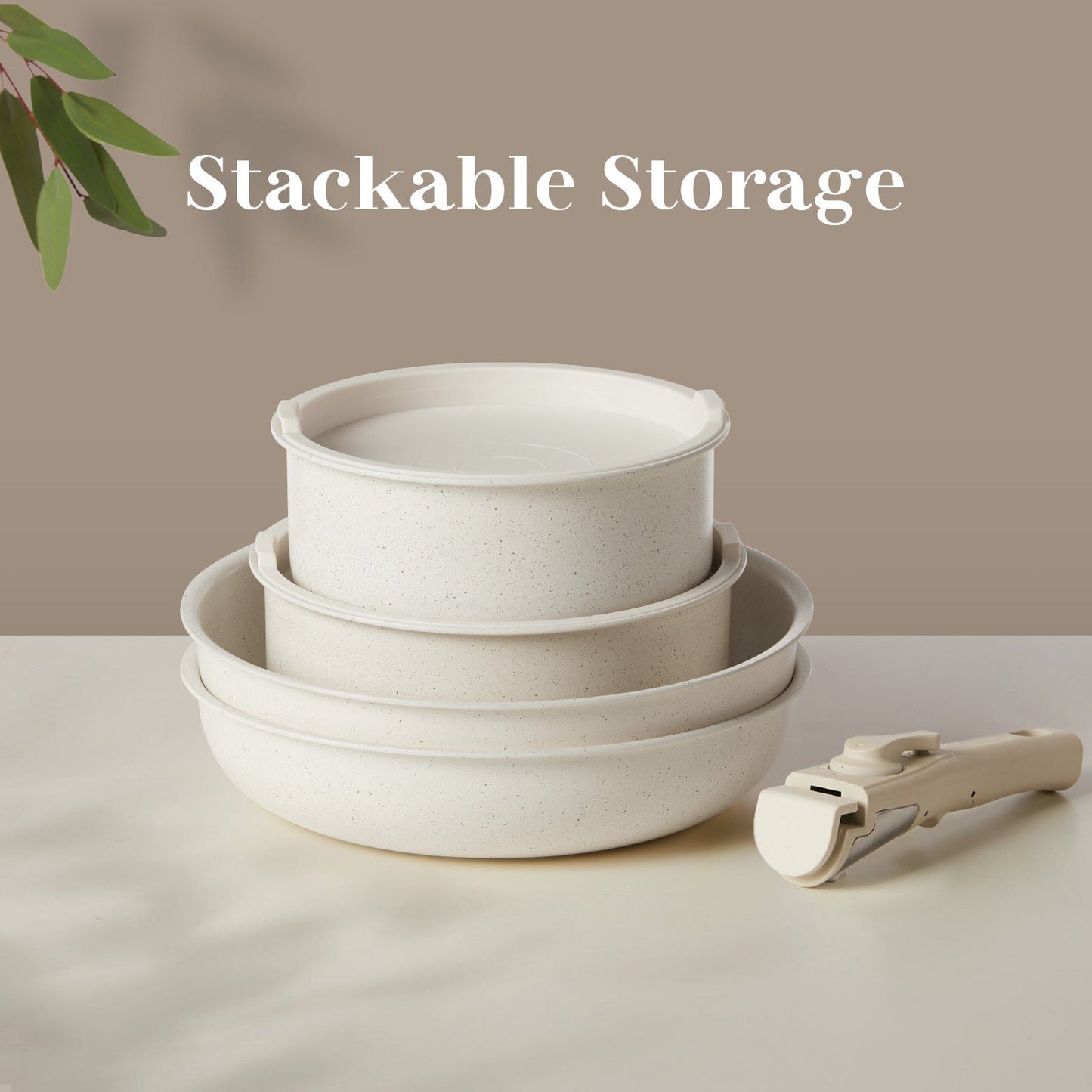 Ensemble de 12 casseroles et poêles, batterie de cuisine antiadhésive - KaoKao