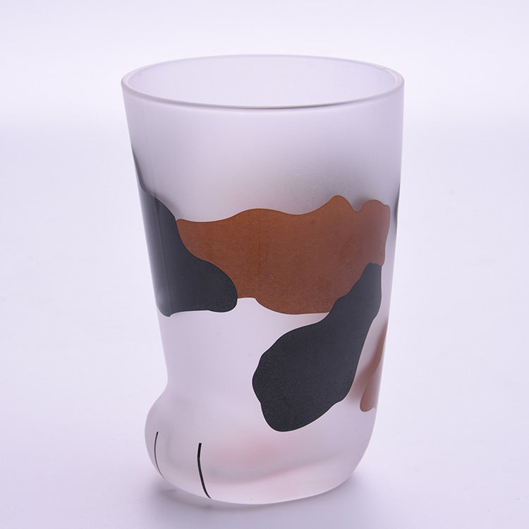 Tasse à café créative en verre avec pattes de chat et pattes de tigre pour bureau, tasse à café, personnalité, petit-déjeuner, lait, porcelaine, cadeau