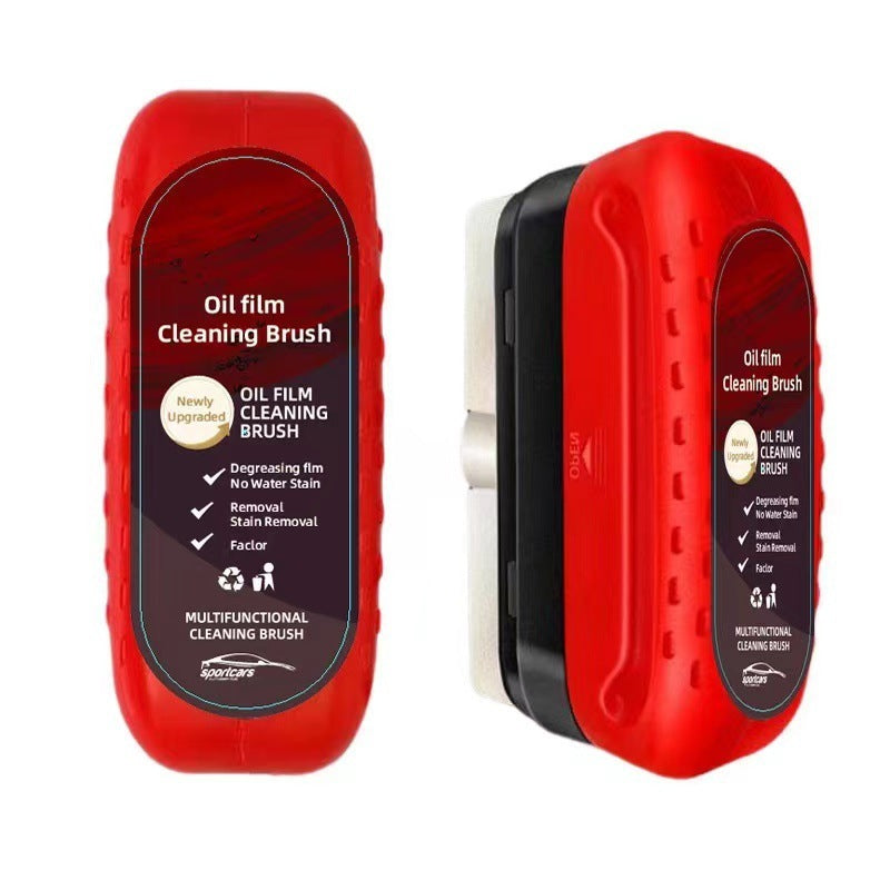 Brosse de nettoyage de film d'huile automobile, éponge de nettoyage universelle pour pare-brise de voiture, élimine la saleté, outil de nettoyage de vitres