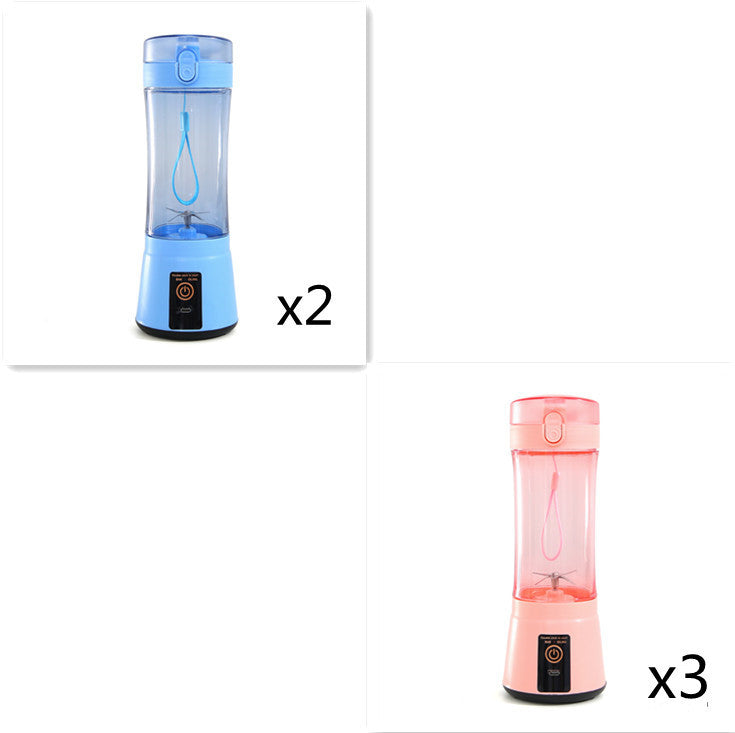 Extracteur de jus de fruits électrique portable sans fil, mixeur mini rechargeable par USB, machine à smoothie multifonction pour l'été, fournitures de cuisine.