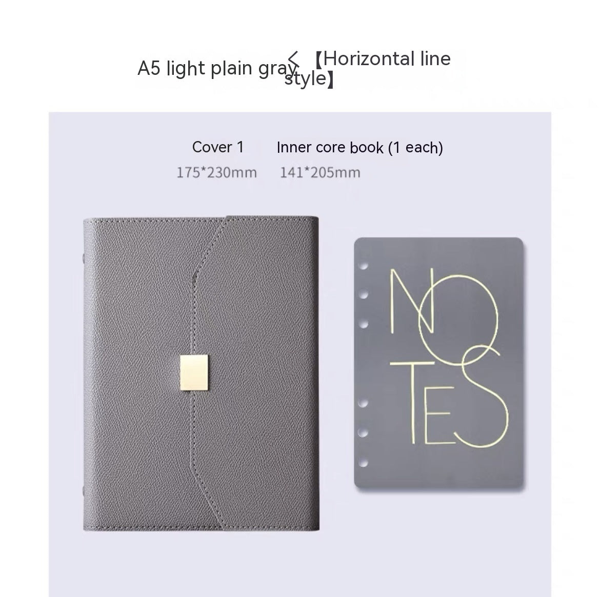Coffret cadeau de cahiers à feuilles mobiles Business Advanced