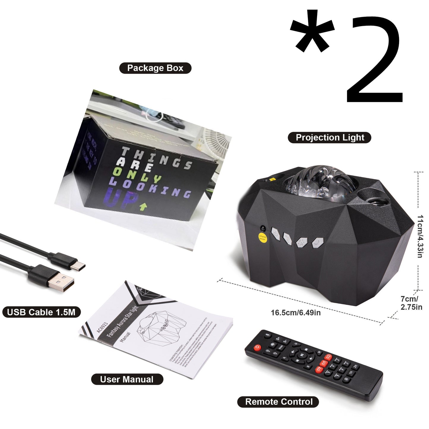 Lampe projecteur d'étoiles océaniques Bluetooth avec motif d'eau USB.
