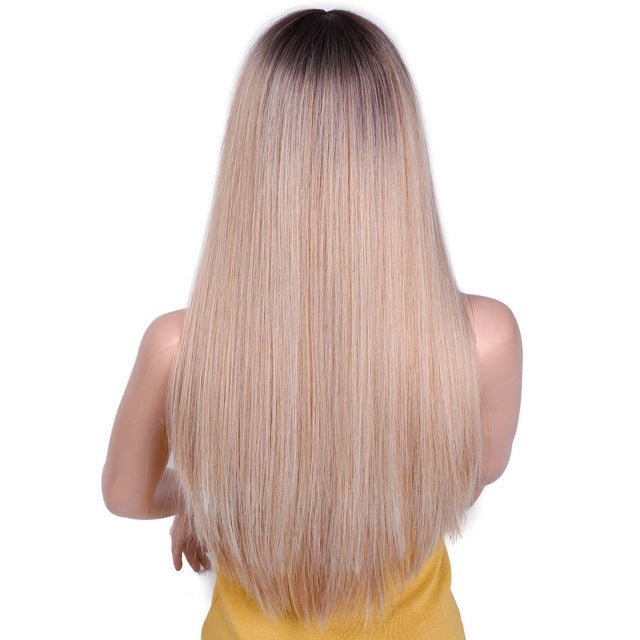 Faux cheveux longs et raides pour femme - KaoKao