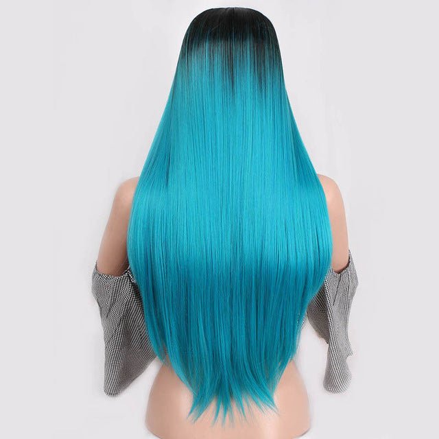 Faux cheveux longs et raides pour femme - KaoKao