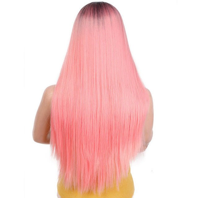 Faux cheveux longs et raides pour femme - KaoKao