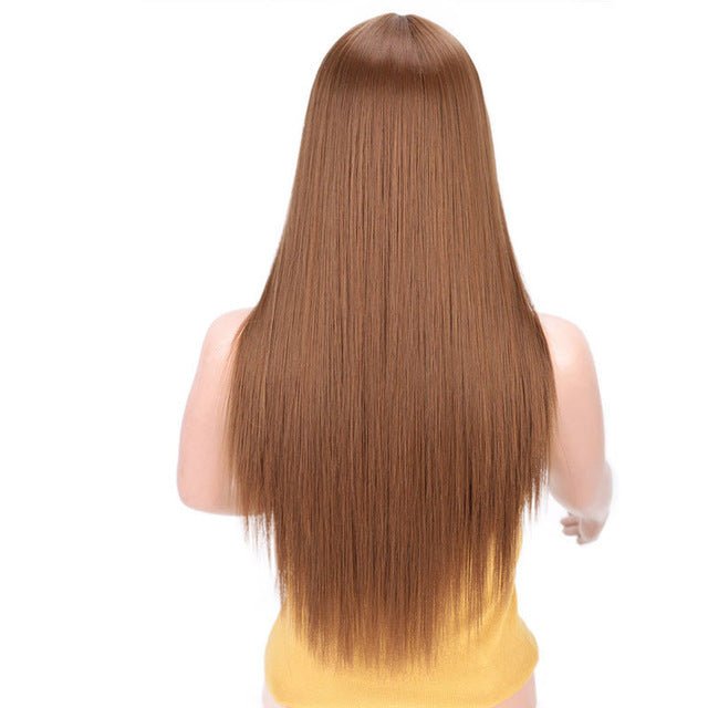 Faux cheveux longs et raides pour femme - KaoKao