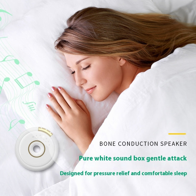 Mini haut-parleur Bluetooth à conduction osseuse, bruit blanc, améliore le sommeil