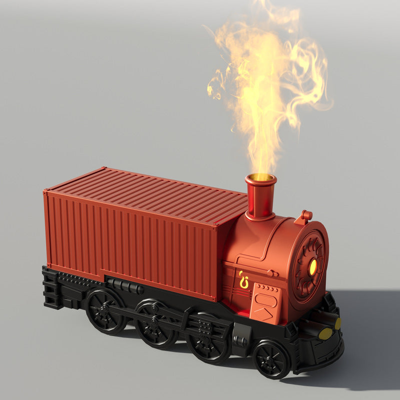 Petit train coloré humidificateur à distance brumeux