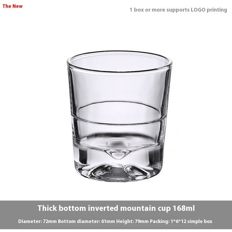 Verre à whisky en cristal, verre à bière, verre à whisky, verre à vin épais, coffret cadeau, vente en gros