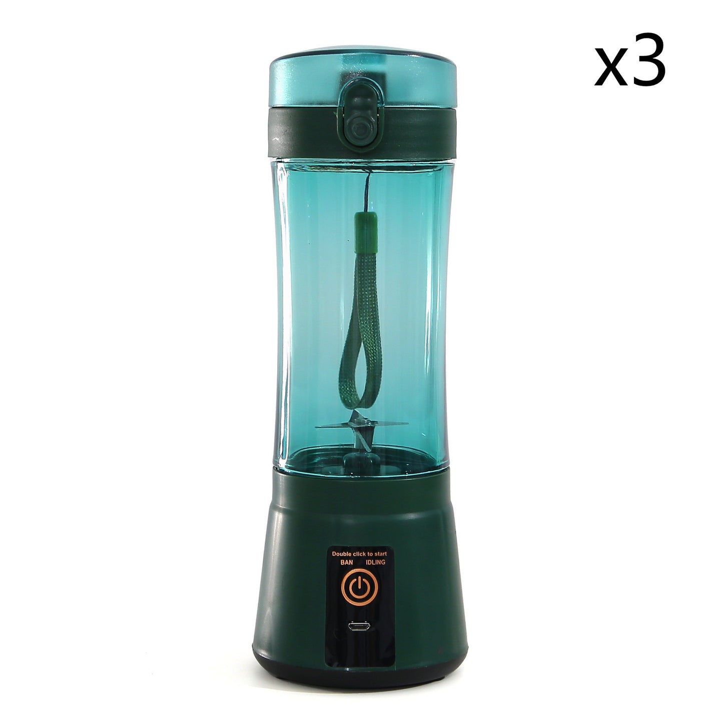 Extracteur de jus de fruits électrique portable sans fil, mixeur mini rechargeable par USB, machine à smoothie multifonction pour l'été, fournitures de cuisine.