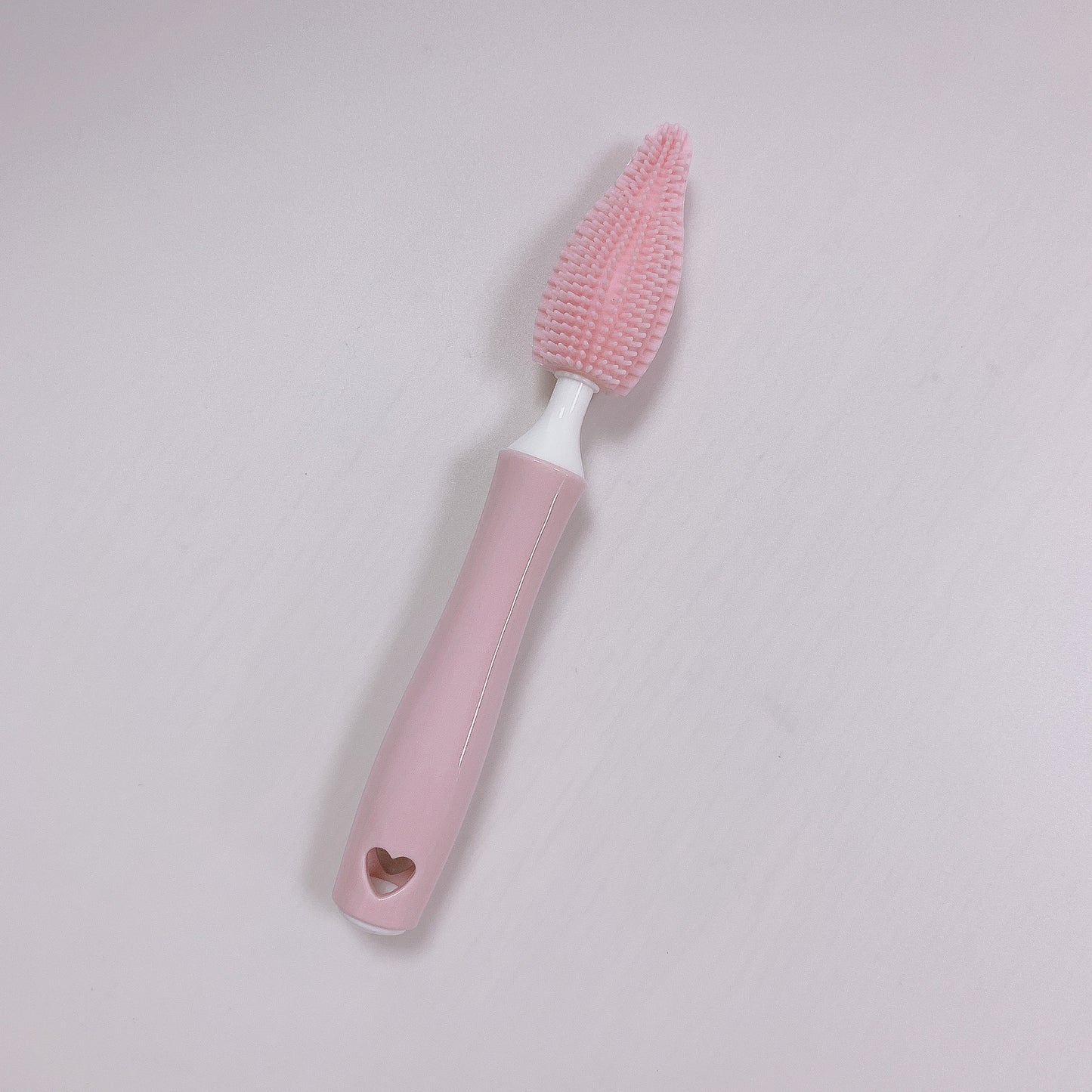 Brosse de nettoyage pour biberon en silicone pour bébé avec paille