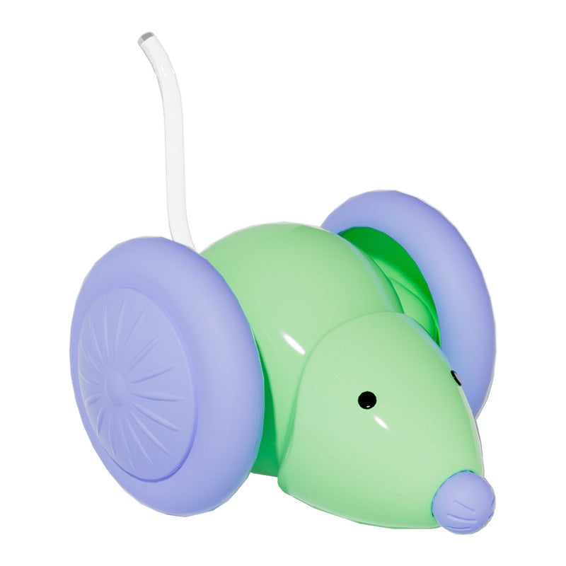 Jouets pour animaux de compagnie Jouet interactif pour chat Souris électrique Voiture - Teaser automatique avec évitement intelligent des obstacles Produits pour animaux de compagnie