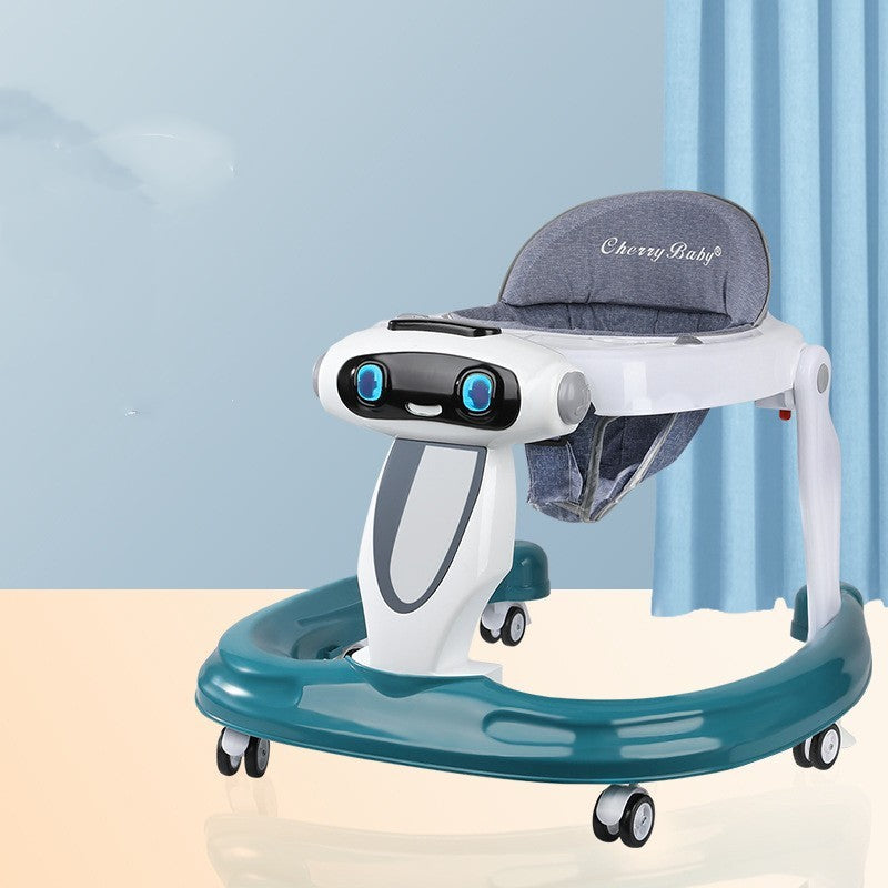 Pousseur pour bébé Anti-O-leg Pousseur multifonctionnel pour enfants Anti-renversement