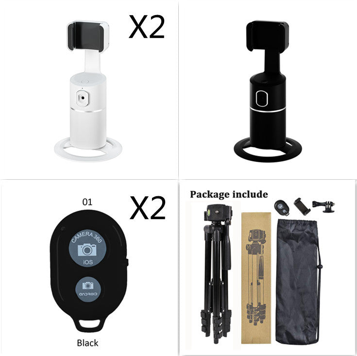 Support de diffusion en direct pour téléphone mobile avec suivi de reconnaissance faciale intelligente PTZ