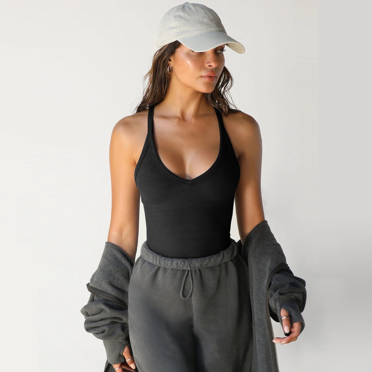 Gilet tricoté de printemps, haut sexy et slim, vêtements pour femmes - KaoKao