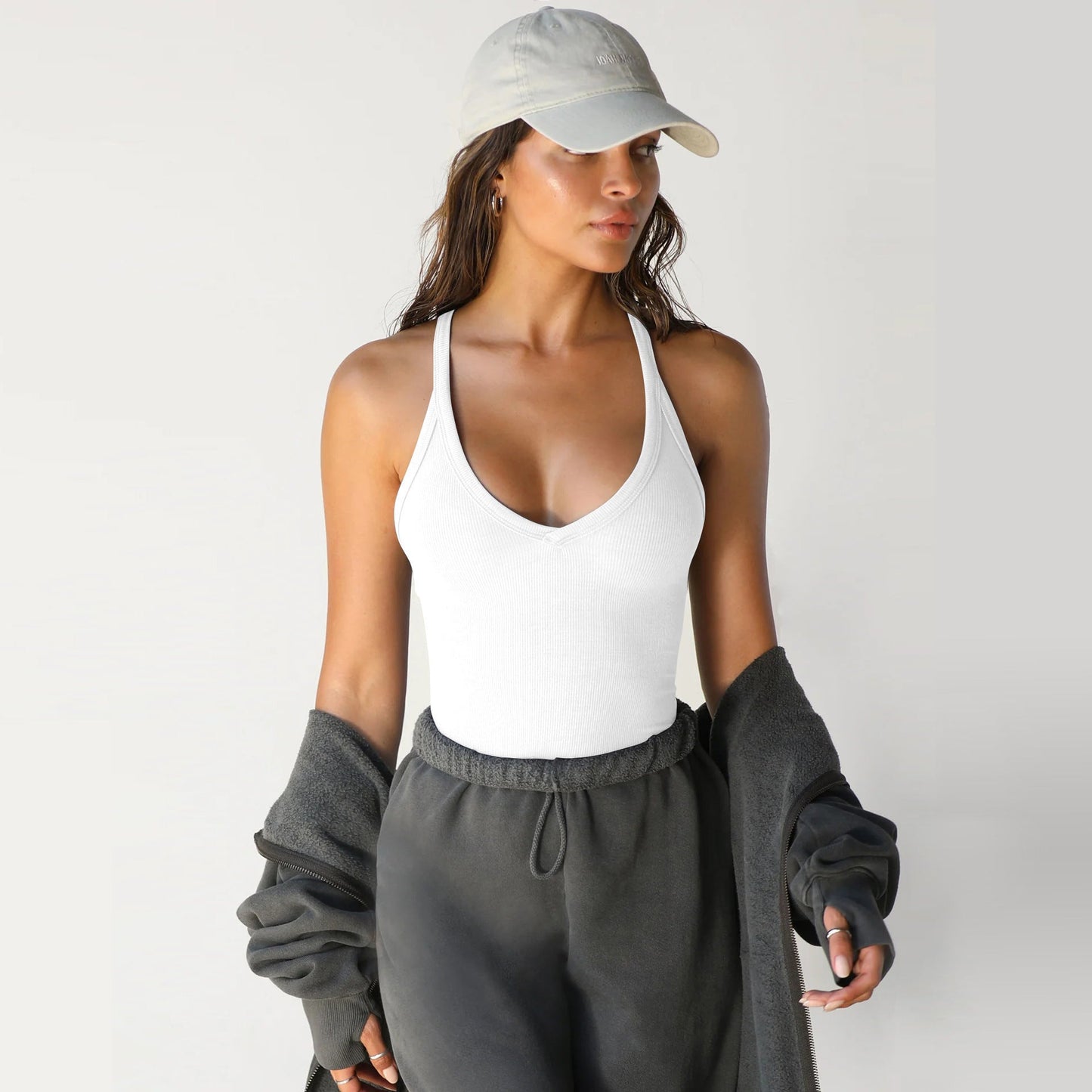 Gilet tricoté de printemps, haut sexy et slim, vêtements pour femmes - KaoKao