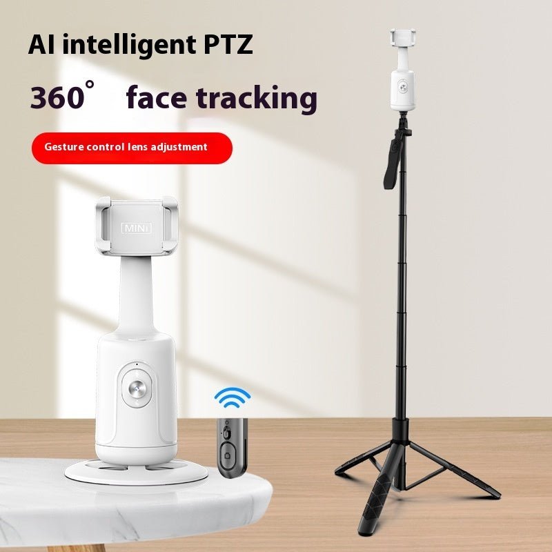 Gimbal de suivi automatique du visage à 360 degrés, support de téléphone intelligent AI pour smartphone, vidéo, vlog, stabilisateur en direct, trépied - KaoKao