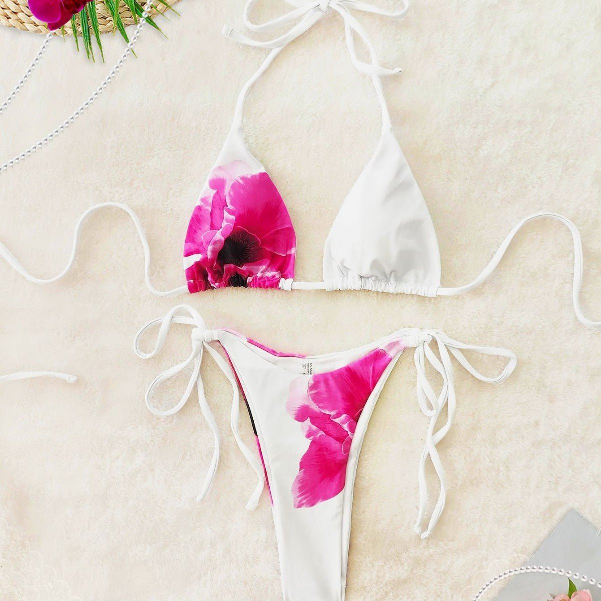 Maillot de bain bikini sexy à imprimé bandage - KaoKao