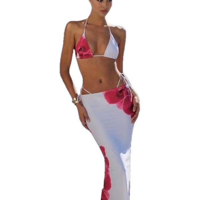 Maillot de bain bikini sexy à imprimé bandage - KaoKao