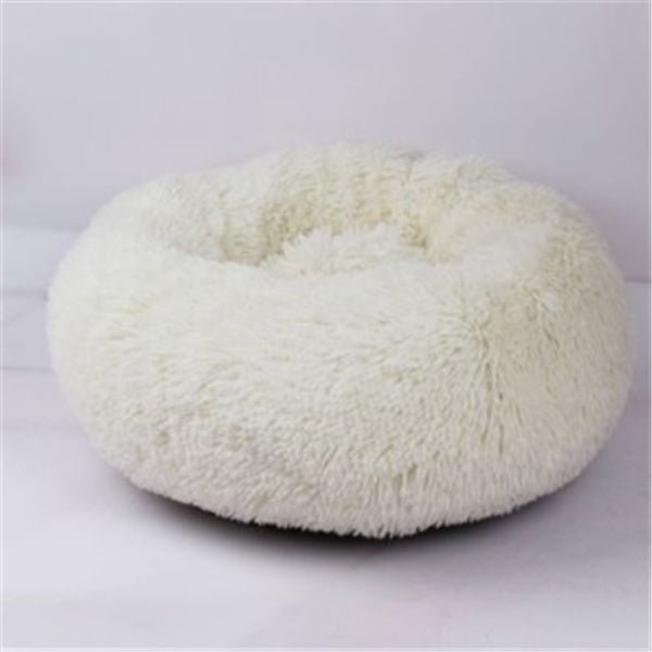 Matelas rond pour chat à poils longs pour l'automne et l'hiver - KaoKao