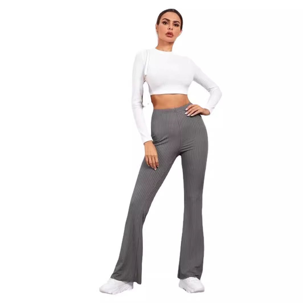 Pantalon de yoga taille haute Horn Pantalon de sport - KaoKao