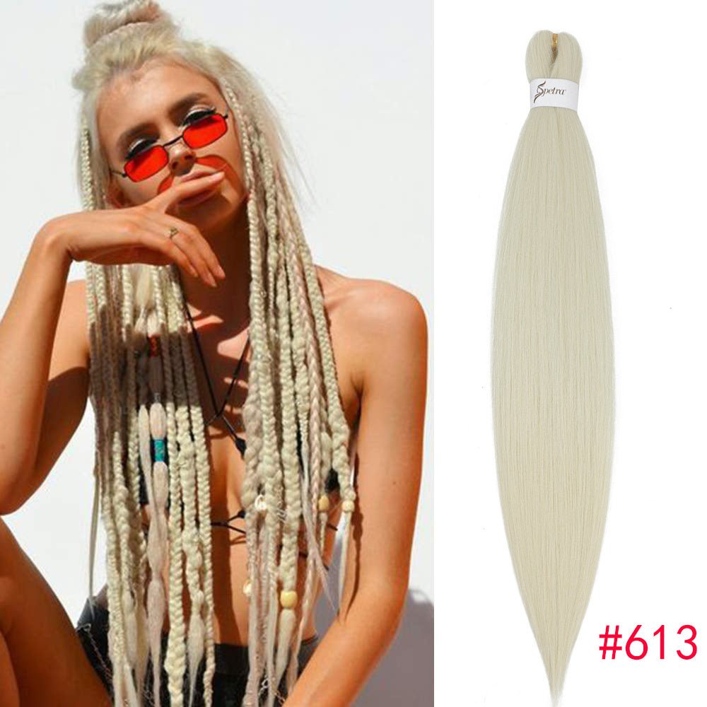 Perruque de style tresse grande taille en PVC ignifuge à basse température - KaoKao