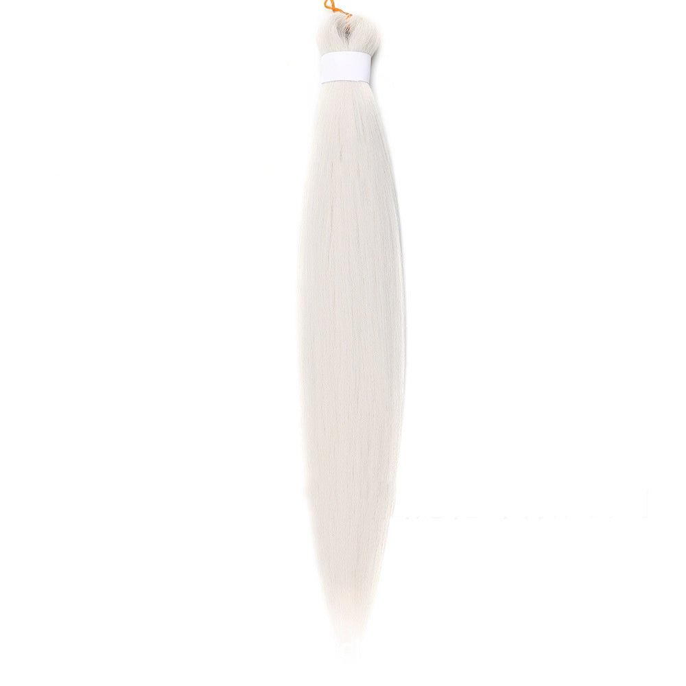 Perruque de style tresse grande taille en PVC ignifuge à basse température - KaoKao