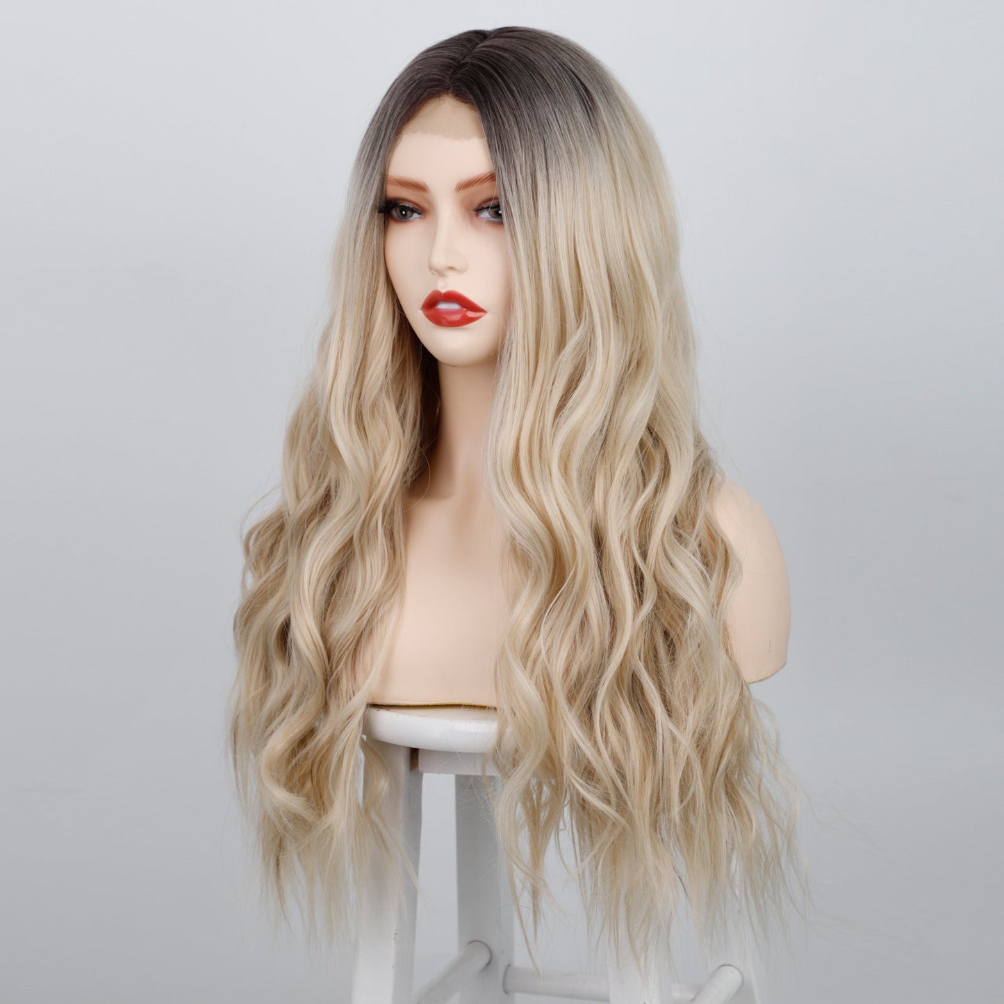 Perruque ondulée duveteuse pour coiffure - KaoKao