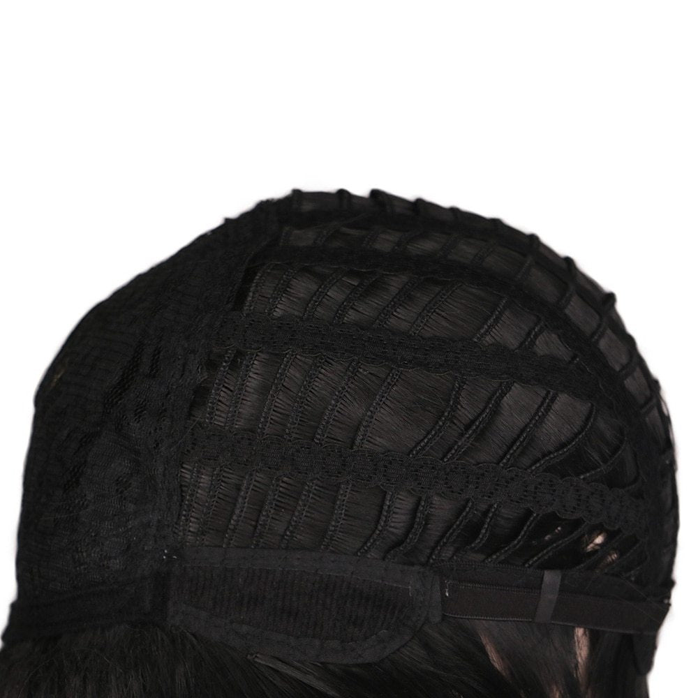 Perruques courtes blondes et brunes mixtes, perruques en cheveux naturels, perruques résistantes à la chaleur - KaoKao
