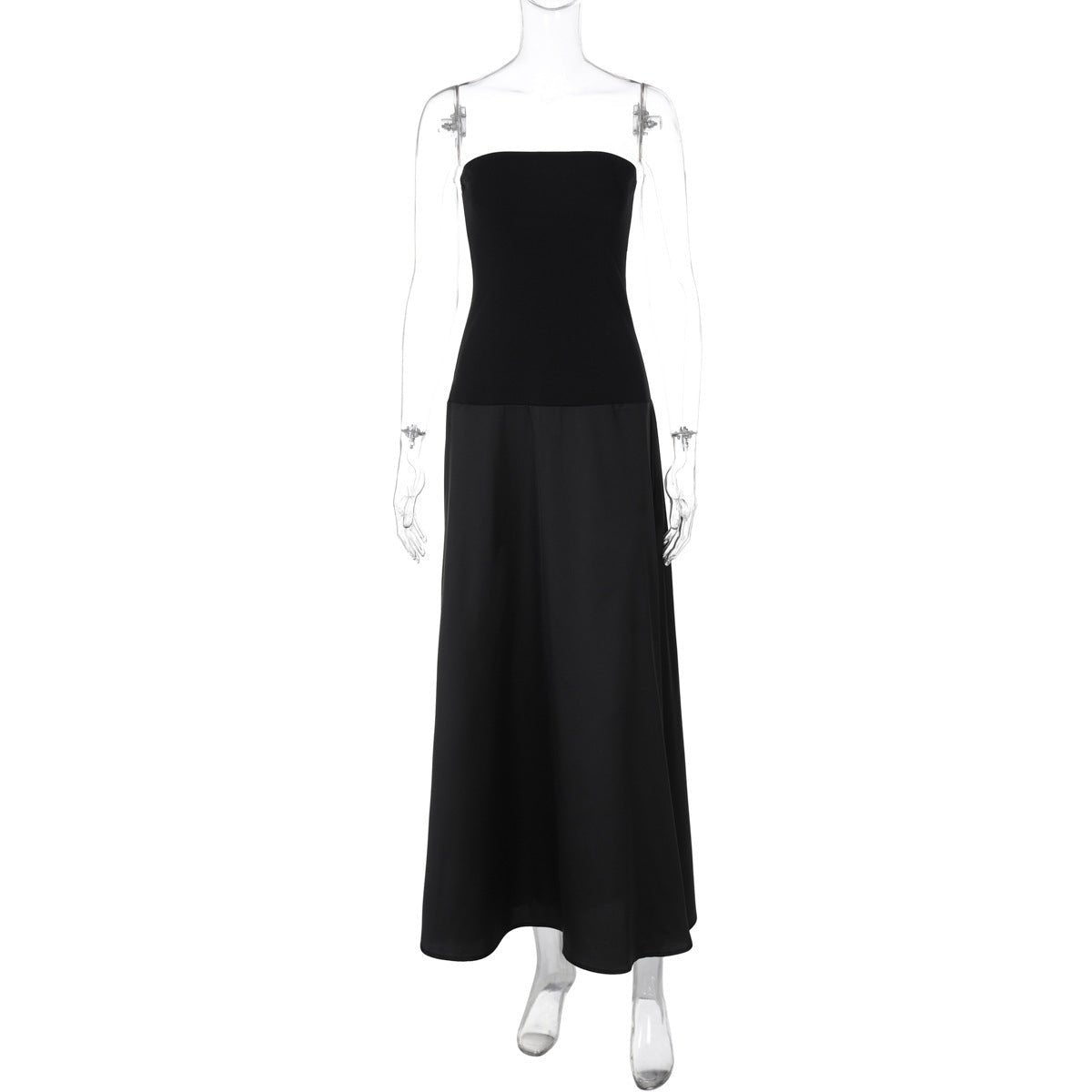Robe bandeau ajustée à coutures pour femme - KaoKao