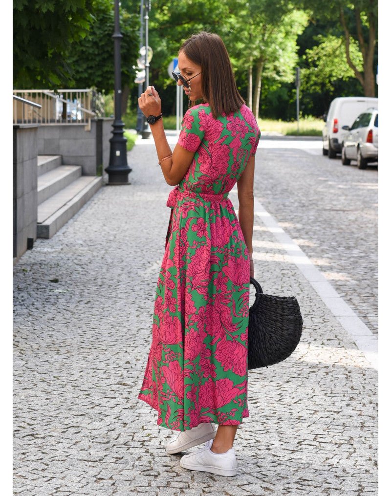 Robe de plage imprimée tendance pour femme - KaoKao