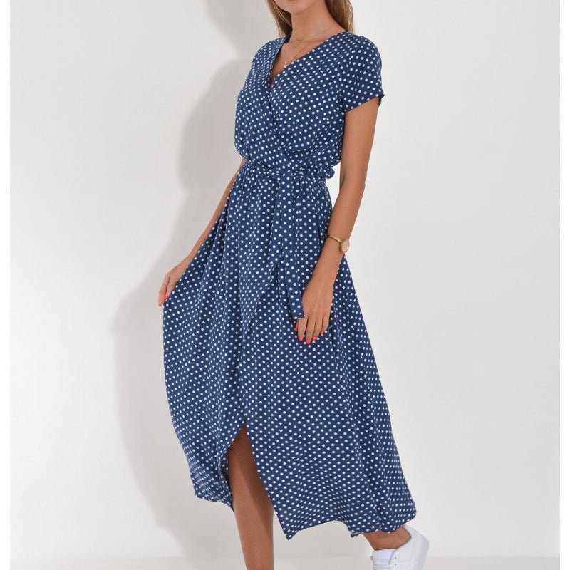 Robe de plage imprimée tendance pour femme - KaoKao