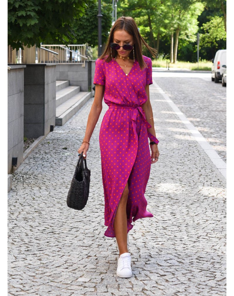 Robe de plage imprimée tendance pour femme - KaoKao