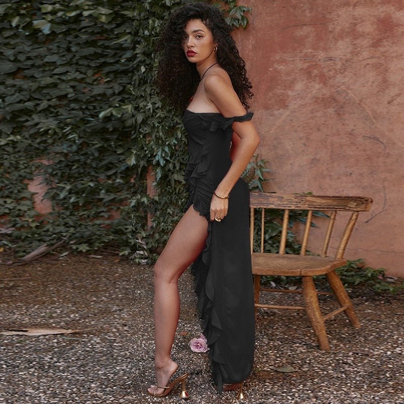 Robe d'été tendance pour femme, avec coutures à lisière filiformes - KaoKao