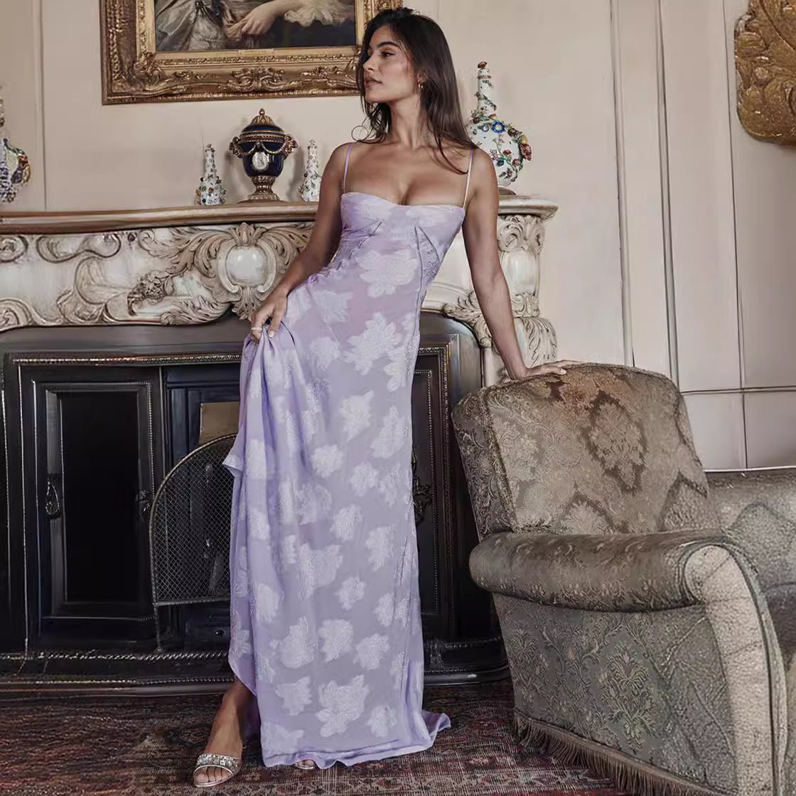 Robe dos nu sans manches pour femme - KaoKao
