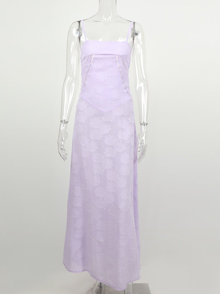Robe dos nu sans manches pour femme - KaoKao