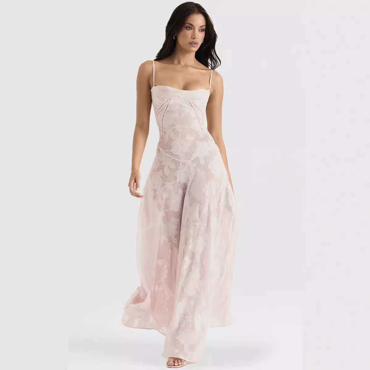 Robe dos nu sans manches pour femme - KaoKao