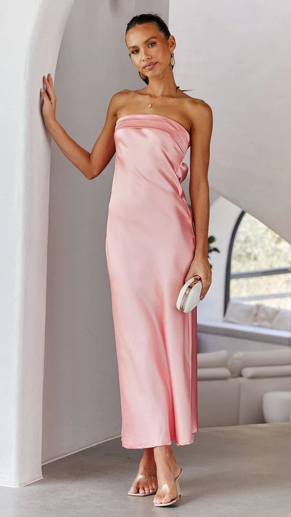 Robe longue d'été à col tube et dos nu, imprimé floral tendance, tenue de soirée pour femme - KaoKao