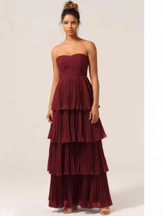 Robe tube plissée pour femme - KaoKao