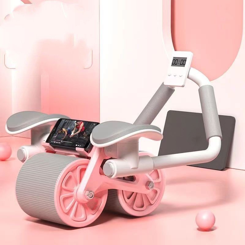 Roue abdominale à rebond automatique, roue abdominale, support de coude, équipement de fitness pour hommes et femmes - KaoKao