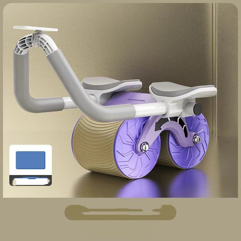 Roue abdominale à rebond automatique, roue abdominale, support de coude, équipement de fitness pour hommes et femmes - KaoKao