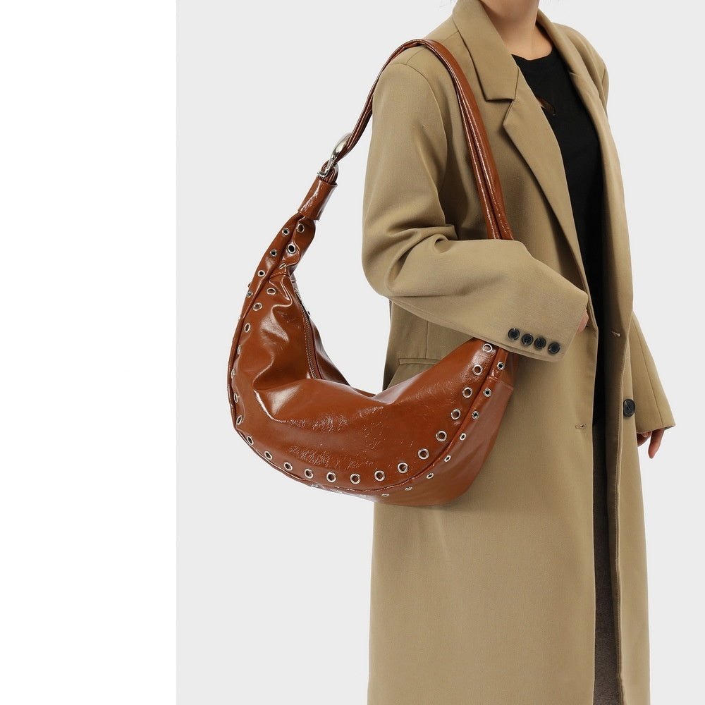 Sac à bandoulière rétro grande capacité à une épaule - KaoKao