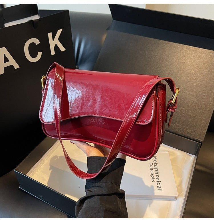 Sac à bandoulière simple et brillant pour femme - KaoKao