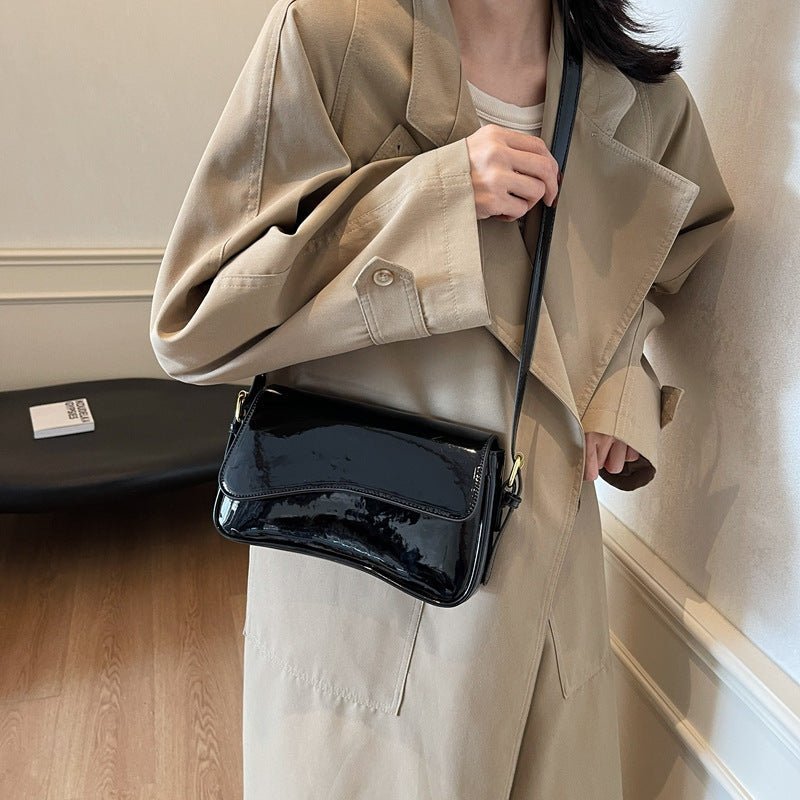 Sac à bandoulière simple et brillant pour femme - KaoKao