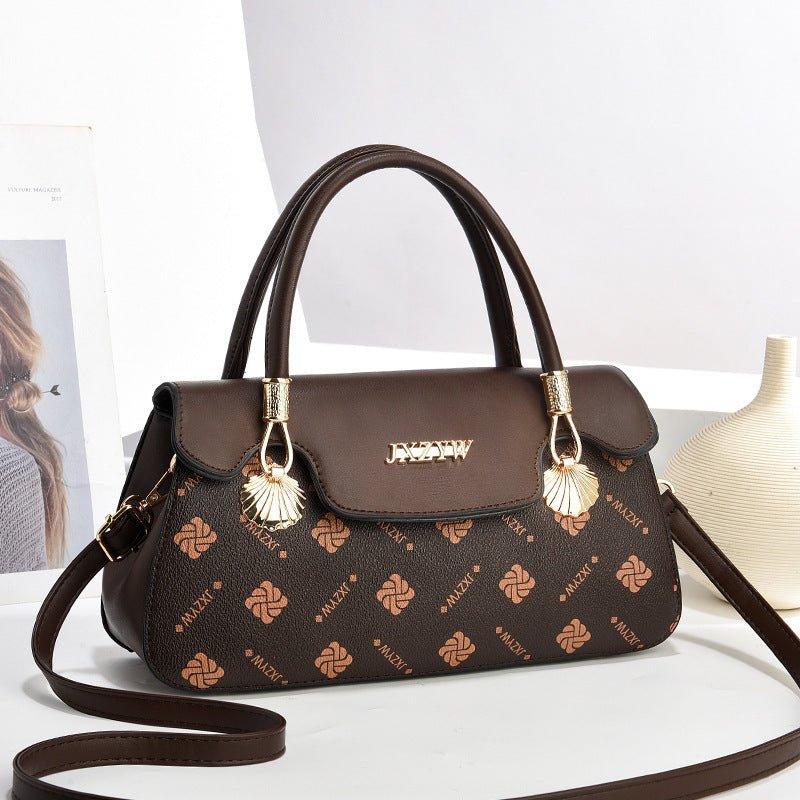 Sac à main simple et décontracté à imprimé tendance pour femme, grande capacité, bandoulière - KaoKao