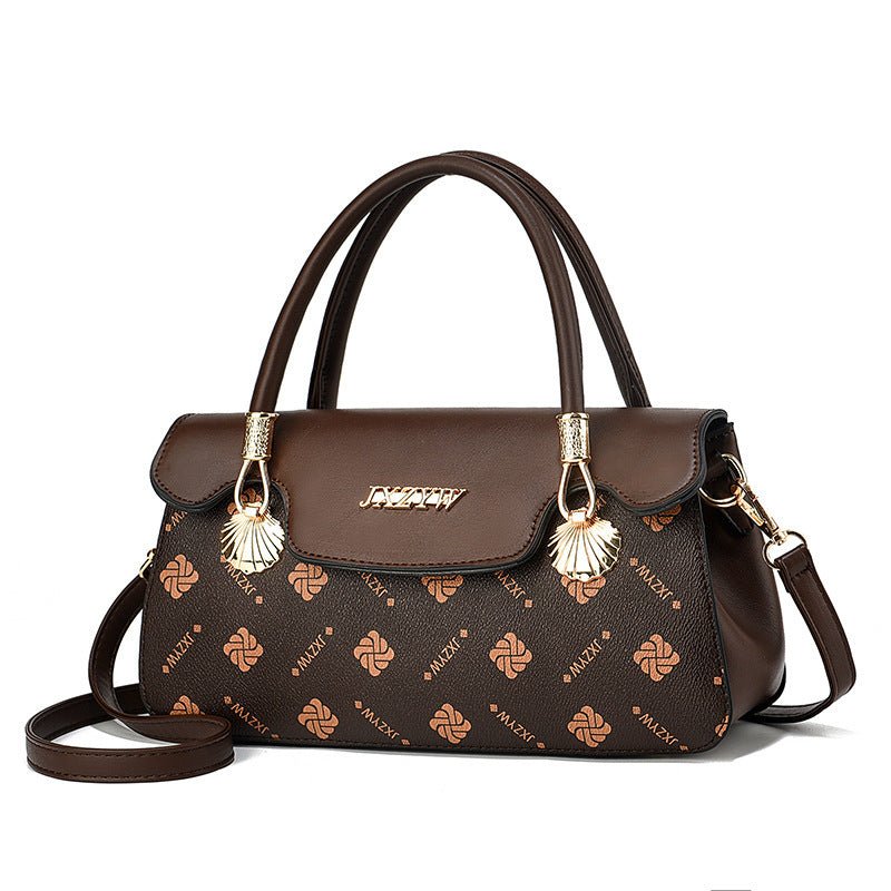 Sac à main simple et décontracté à imprimé tendance pour femme, grande capacité, bandoulière - KaoKao