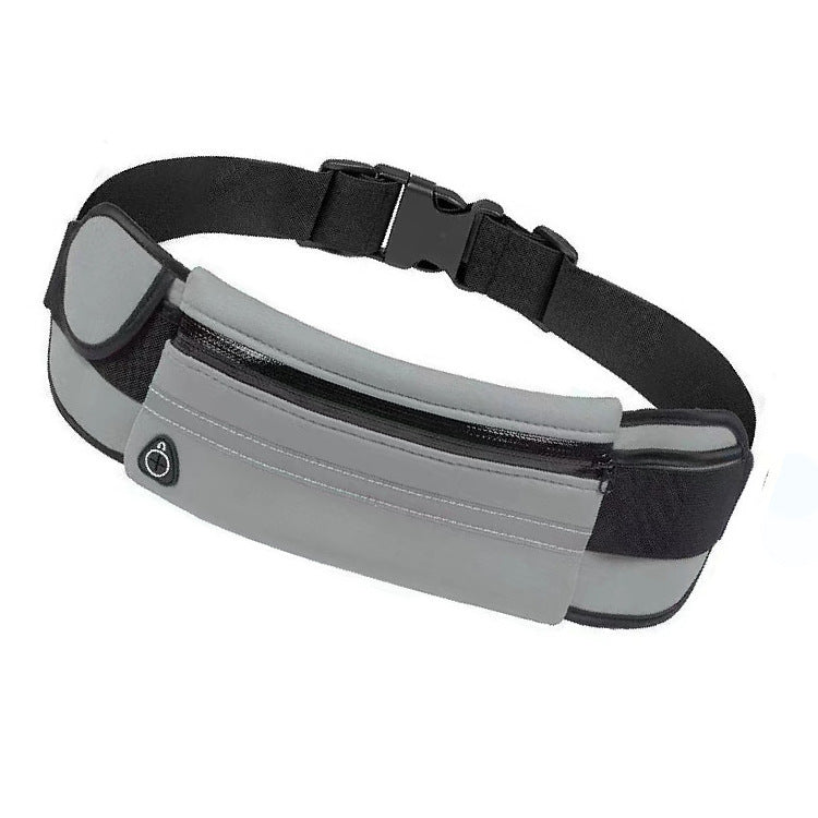 Sac banane de fitness avec poche, ceinture fine pour course à pied, jogging, randonnée, cyclisme, entraînement, sport, salle de sport - KaoKao
